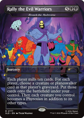 Rally the Evil Warriors - Breach the Multiverse [Secret Lair Drop Series] - The Mythic Store | 24h Order Processing