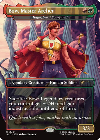 Bow, Master Archer - Hajar, Loyal Bodyguard [Secret Lair Drop Series] - The Mythic Store | 24h Order Processing