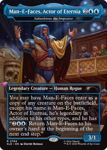 Man-E-Faces, Actor of Eternia - Sakashima the Impostor [Secret Lair Drop Series] - The Mythic Store | 24h Order Processing