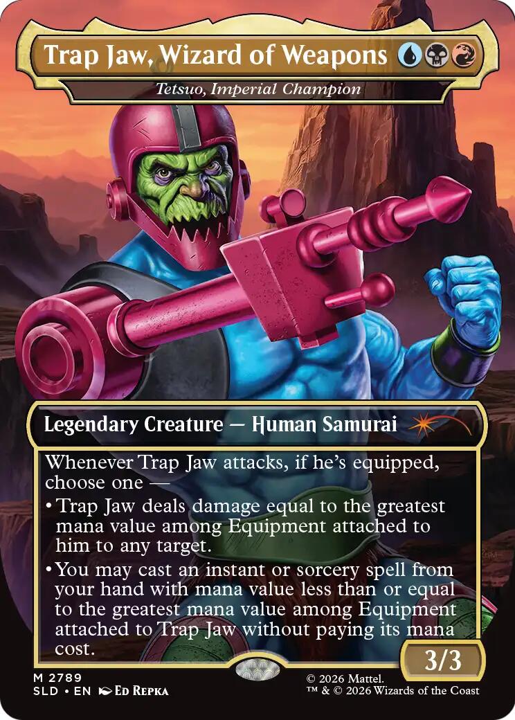 Trap Jaw, Wizard of Weapons - Tetsuo, Imperial Champion [Secret Lair Drop Series] - The Mythic Store | 24h Order Processing