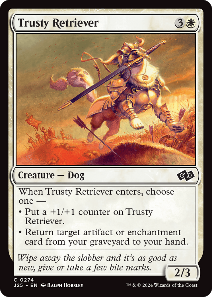 Trusty Retriever [Foundations Jumpstart] - The Mythic Store | 24h Order Processing