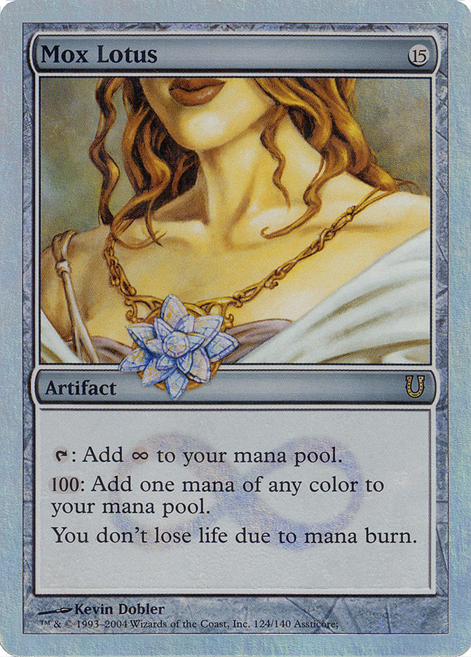 Mox Lotus (Alternate Foil) [Unhinged] - The Mythic Store | 24h Order Processing