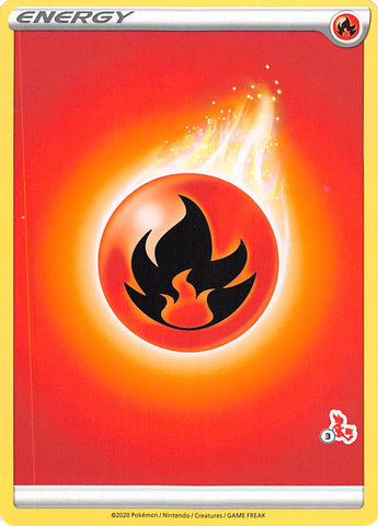 Fire Energy (Cinderace Stamp #3) [Battle Academy 2022] - The Mythic Store | 24h Order Processing