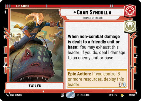 Cham Syndulla - Hammer of Ryloth (13/272) (13/272) [Homeworlds]