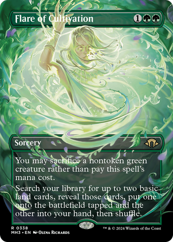 Flare of Cultivation (Borderless) [Modern Horizons 3] - The Mythic Store | 24h Order Processing