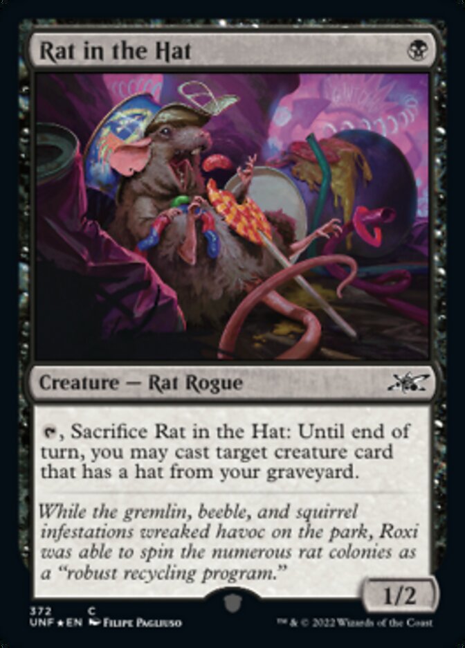 Rat in the Hat (Galaxy Foil) [Unfinity] - The Mythic Store | 24h Order Processing