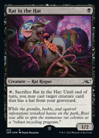 Rat in the Hat (Galaxy Foil) [Unfinity] - The Mythic Store | 24h Order Processing