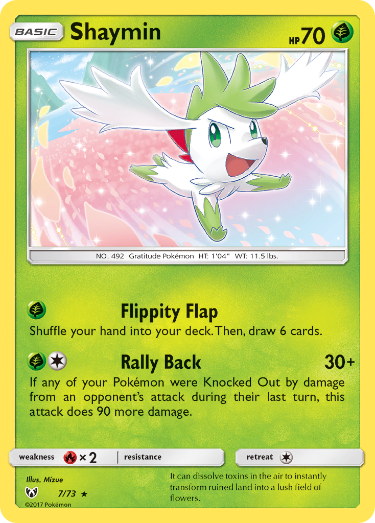 Shaymin (7/73) [Sun & Moon: Shining Legends] - The Mythic Store | 24h Order Processing