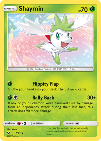 Shaymin (7/73) [Sun & Moon: Shining Legends] - The Mythic Store | 24h Order Processing