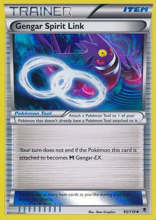 Gengar Spirit Link (95/119) (Alternate Holo GameStop Exclusive) [XY: Phantom Forces] - The Mythic Store | 24h Order Processing