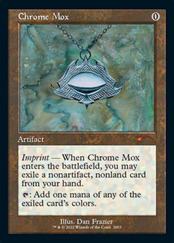 Chrome Mox (Retro) [Secret Lair Countdown Kit] - The Mythic Store | 24h Order Processing
