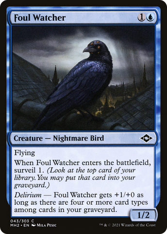Foul Watcher [Modern Horizons 2] - The Mythic Store | 24h Order Processing