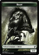 Beast (013) // Wurm Double-Sided Token [Commander 2019 Tokens] - The Mythic Store | 24h Order Processing