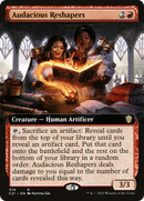 Audacious Reshapers (Extended Art) [Commander 2021] - The Mythic Store | 24h Order Processing