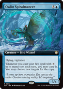 Owlin Spiralmancer (Extended Art) [Secrets of Strixhaven Commander] - The Mythic Store | 24h Order Processing