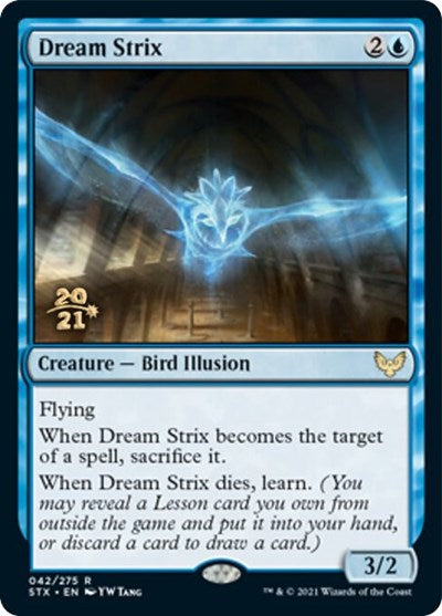Dream Strix [Strixhaven: School of Mages Prerelease Promos] - The Mythic Store | 24h Order Processing
