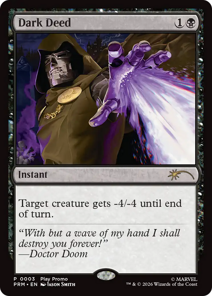 Dark Deed [Standard Showdown Promos] - The Mythic Store | 24h Order Processing