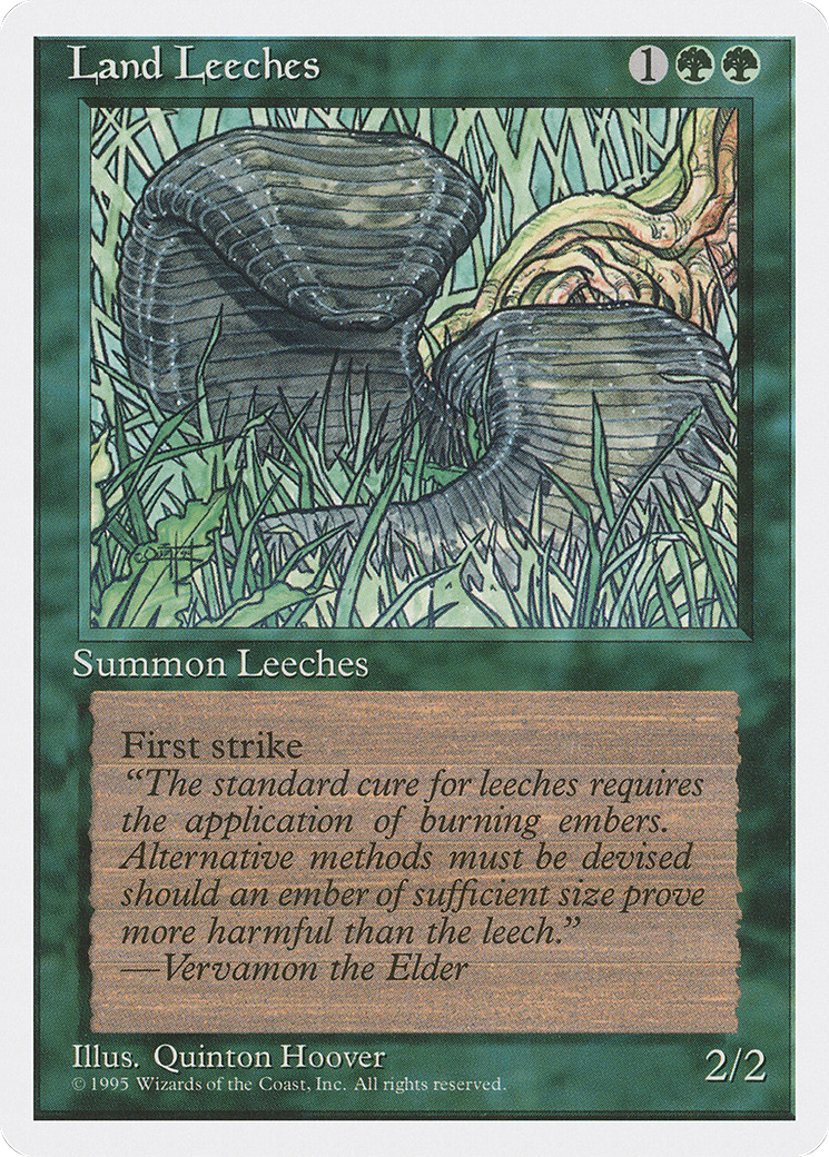 Land Leeches [Fourth Edition] - The Mythic Store | 24h Order Processing
