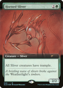 Horned Sliver (Extended Art) [Secret Lair Drop Promos] - The Mythic Store | 24h Order Processing