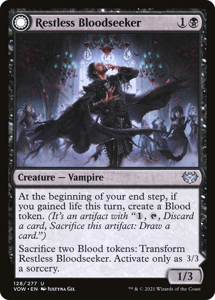 Restless Bloodseeker // Bloodsoaked Reveler [Innistrad: Crimson Vow] - The Mythic Store | 24h Order Processing