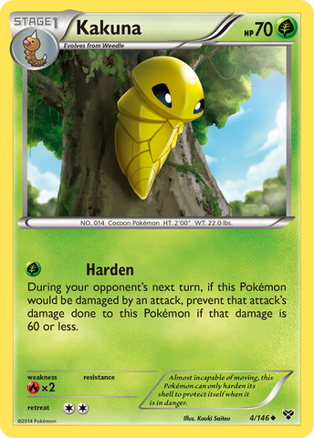 Kakuna (4/146) [XY: Base Set] - The Mythic Store | 24h Order Processing