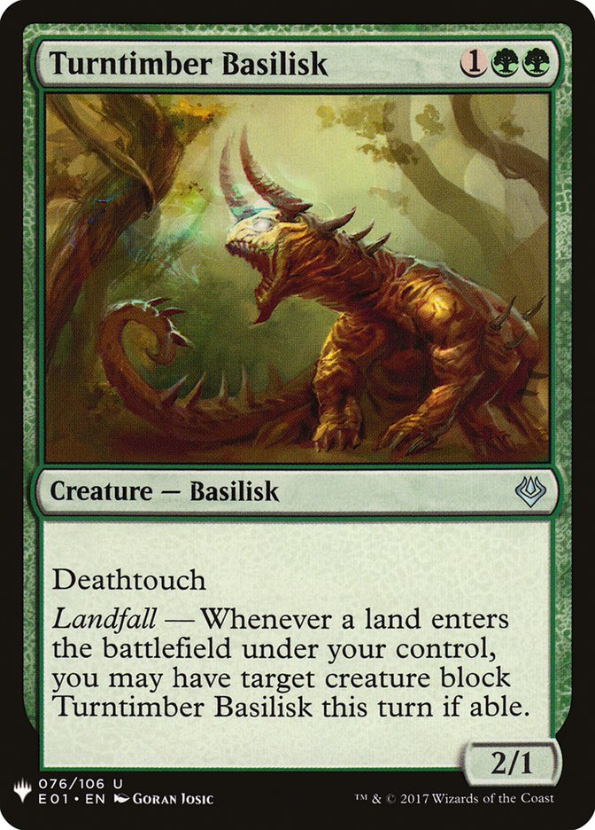 Turntimber Basilisk [Mystery Booster] - The Mythic Store | 24h Order Processing