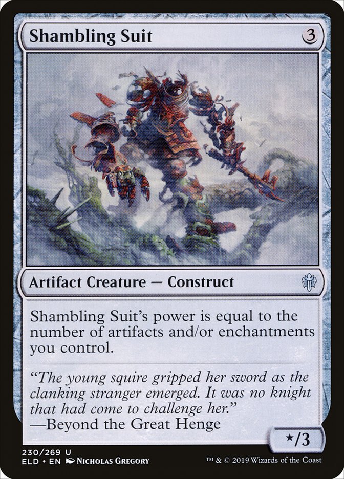 Shambling Suit [Throne of Eldraine] - The Mythic Store | 24h Order Processing