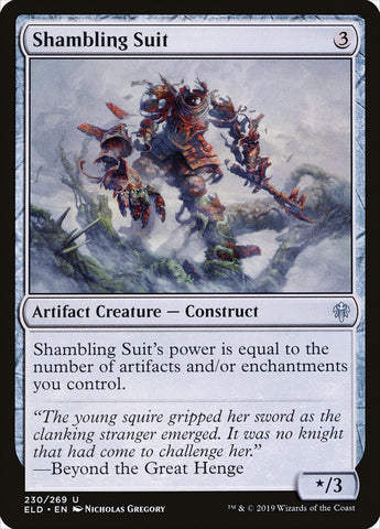 Shambling Suit [Throne of Eldraine] - The Mythic Store | 24h Order Processing