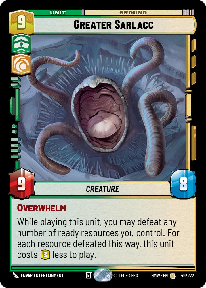 Greater Sarlacc (49/272) (49/272) [Homeworlds] - The Mythic Store | 24h Order Processing