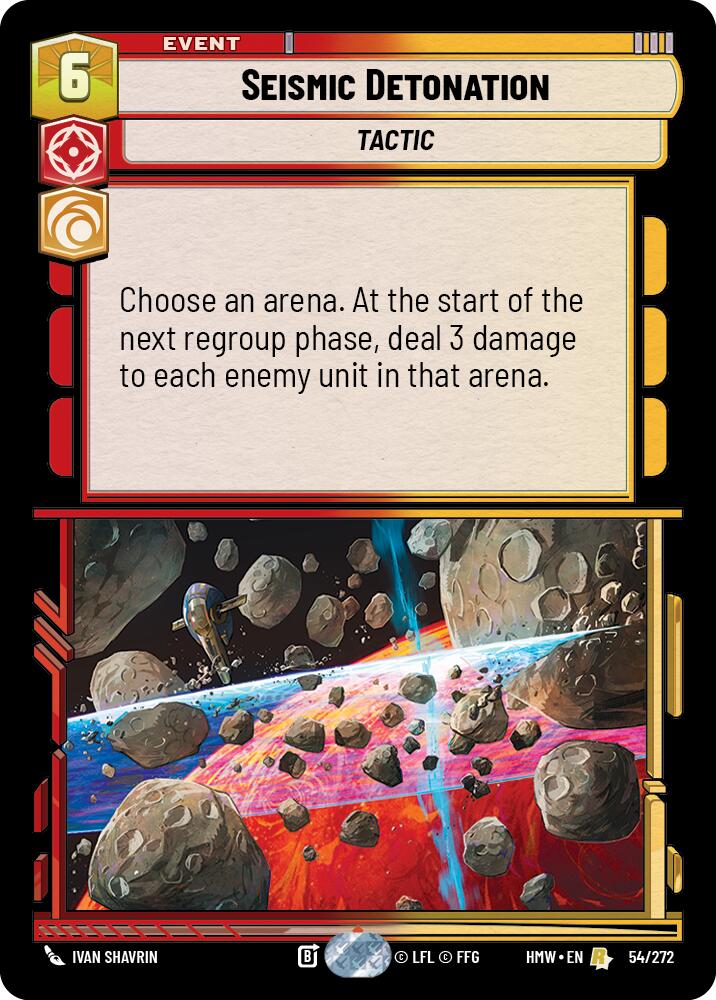 Seismic Detonation (54/272) (54/272) [Homeworlds]