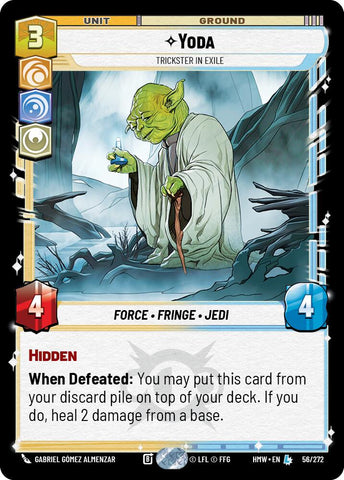 Yoda - Trickster in Exile (56/272) (56/272) [Homeworlds]