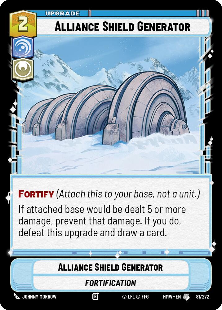 Alliance Shield Generator (81/272) (81/272) [Homeworlds] - The Mythic Store | 24h Order Processing