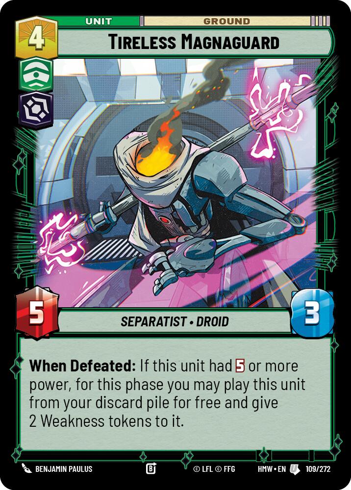 Tireless Magnaguard (109/272) (109/272) [Homeworlds] - The Mythic Store | 24h Order Processing