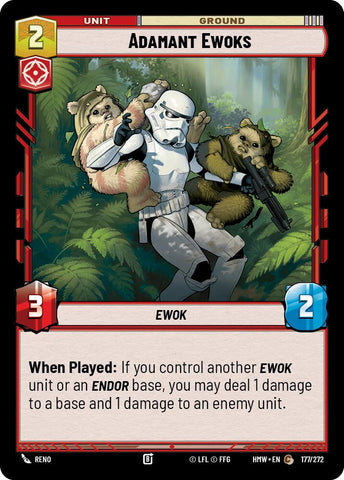 Adamant Ewoks (177/272) (177/272) [Homeworlds]