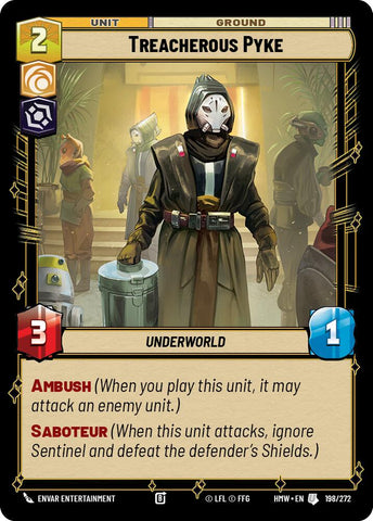 Treacherous Pyke (198/272) (198/272) [Homeworlds] - The Mythic Store | 24h Order Processing
