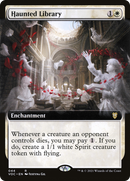 Haunted Library (Extended Art) [Innistrad: Crimson Vow Commander] - The Mythic Store | 24h Order Processing