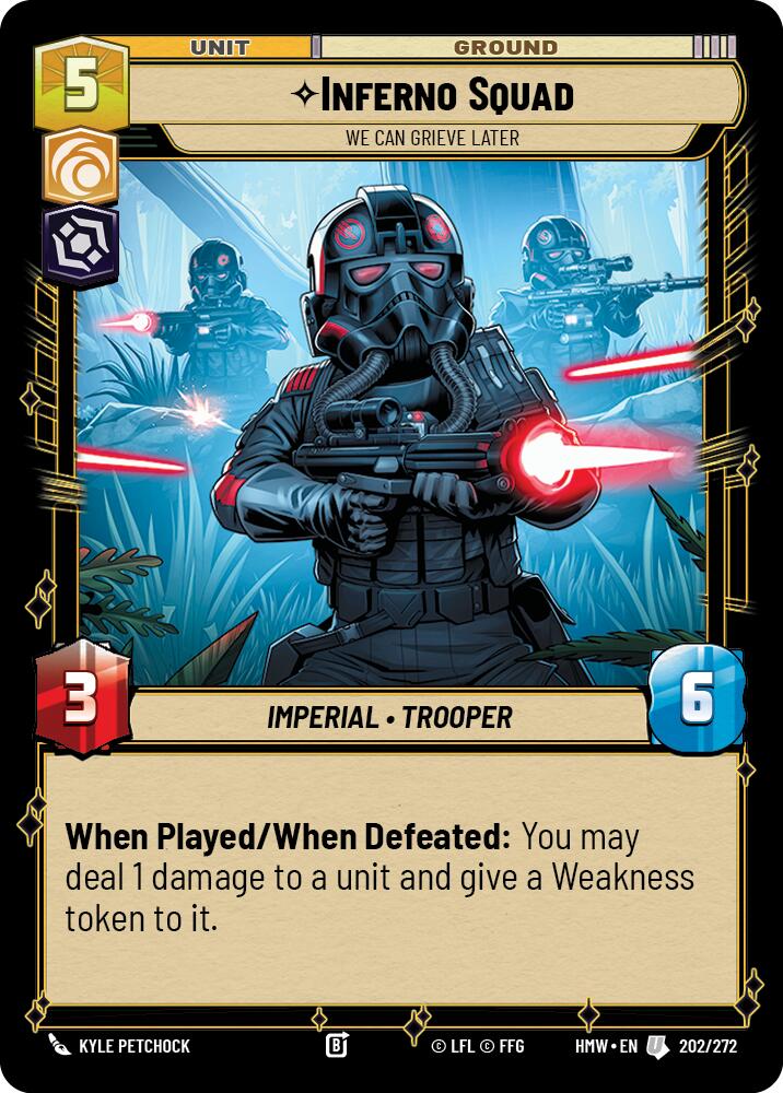 Inferno Squad - We Can Grieve Later (202/272) (202/272) [Homeworlds] - The Mythic Store | 24h Order Processing