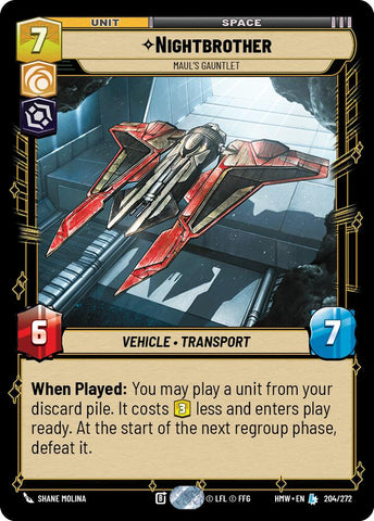 Nightbrother - Maul's Gauntlet (204/272) (204/272) [Homeworlds] - The Mythic Store | 24h Order Processing