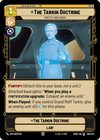 The Tarkin Doctrine - Protect and Punish (206/272) (206/272) [Homeworlds] - The Mythic Store | 24h Order Processing