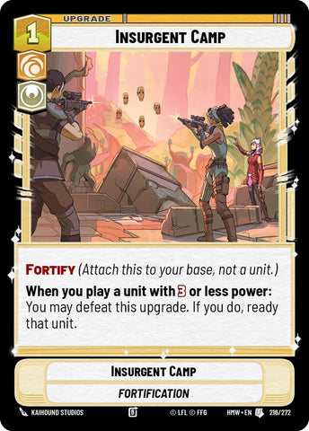 Insurgent Camp (216/272) (216/272) [Homeworlds] - The Mythic Store | 24h Order Processing