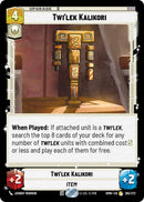 Twi'lek Kalikori (265/272) (265/272) [Homeworlds]