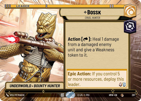 Bossk - Cruel Hunter (287) (Hyperspace) (287) [Homeworlds]