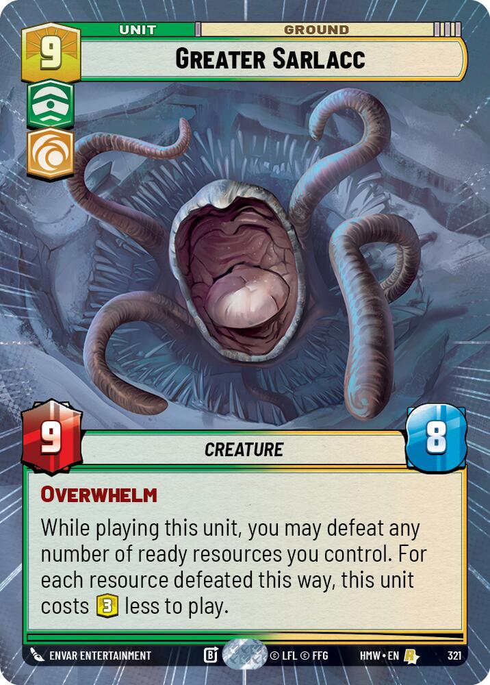 Greater Sarlacc (321) (Hyperspace) (321) [Homeworlds] - The Mythic Store | 24h Order Processing