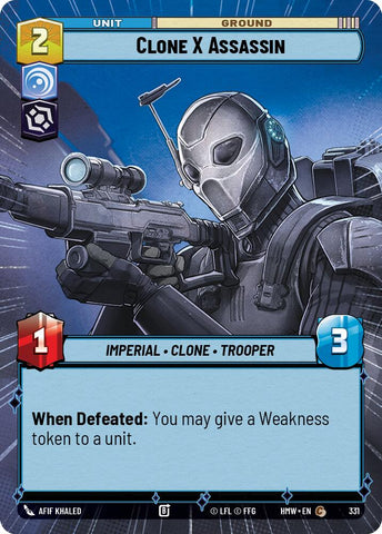Clone X Assassin (331) (Hyperspace) (331) [Homeworlds] - The Mythic Store | 24h Order Processing