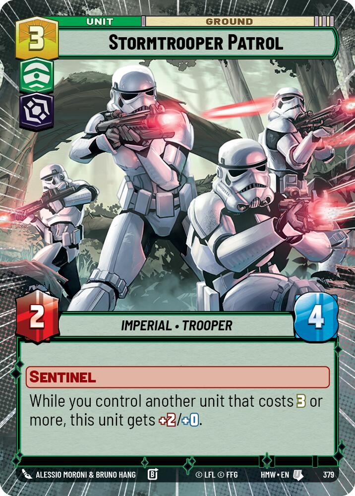 Stormtrooper Patrol (379) (Hyperspace) (379) [Homeworlds] - The Mythic Store | 24h Order Processing