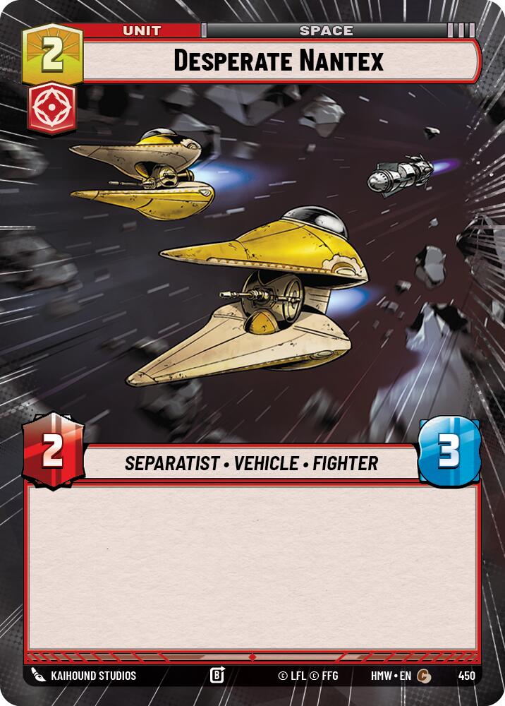 Desperate Nantex (450) (Hyperspace) (450) [Homeworlds] - The Mythic Store | 24h Order Processing