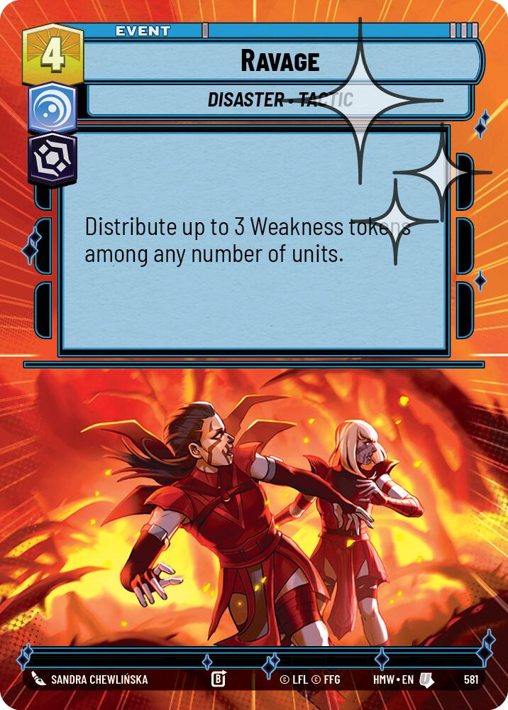 Ravage (581) (Hyperspace Foil) (581) [Homeworlds] - The Mythic Store | 24h Order Processing