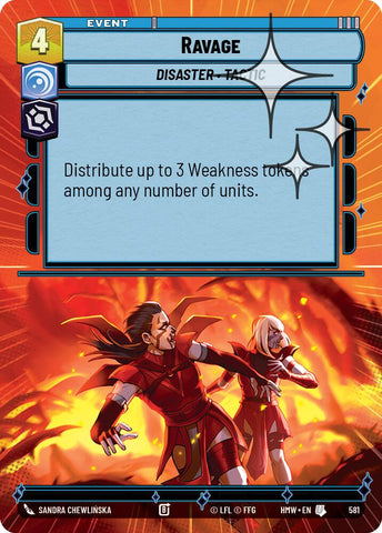 Ravage (581) (Hyperspace Foil) (581) [Homeworlds] - The Mythic Store | 24h Order Processing