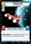 Radiant VII - Negotiating for Naboo (589) (Hyperspace Foil) (589) [Homeworlds] - The Mythic Store | 24h Order Processing