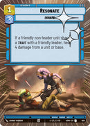 Resonate (608) (Hyperspace Foil) (608) [Homeworlds] - The Mythic Store | 24h Order Processing